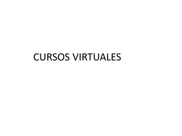 MANUAL DE LOS CURSOS VIRTUALES