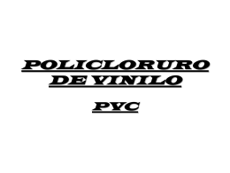POLICLORURO DE VINILO