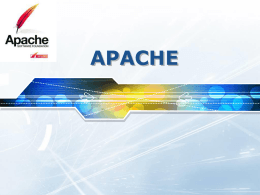 APACHE - Webserver