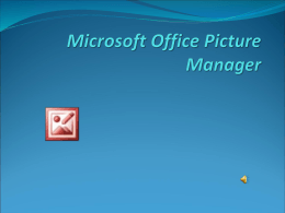 Microsoft Office Picture Manager