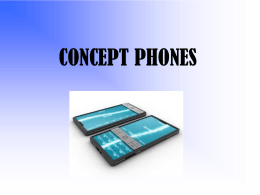 CONCEPT PHONES