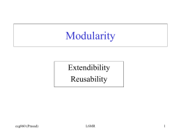 Modularity - Wright State University