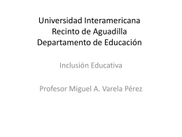 Universidad Interamericana Recinto de Aguadilla