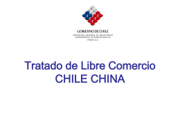 Negociaciones TLC Chile China: Progresos y Perspectivas