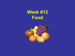 Week 1 – Greetings/Introductions