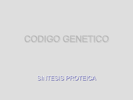 CODIGO GENETICO - Bioquimica113's Blog | Just another
