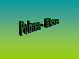 POBRES RICOS