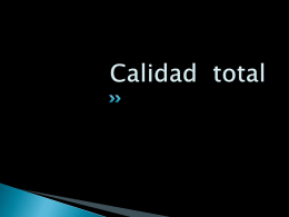 Calidad total - Sodelmar's Blog | Just another WordPress