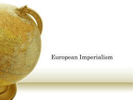 European Imperialism