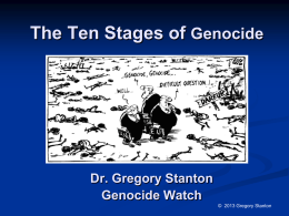 Predictors of Genocide