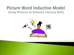 Picture Word Inductive Model
