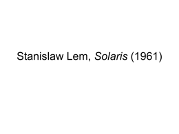 Stanislaw Lem, Solaris (1961)