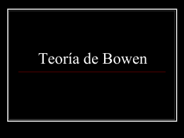 Teoria de Bowen