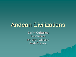Andean Civilizations