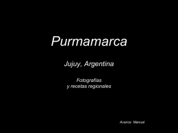 PURMAMARCA - Revista de Artes