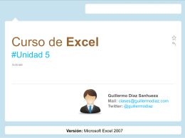Diapositiva 1 - @guillermodiaz | .com