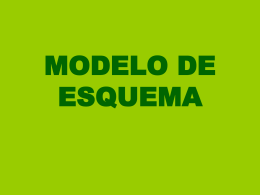MODELO DE ESQUEMA