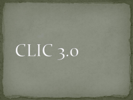 CLIC 3.0