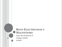 Bono Electricidad y Magnetismo