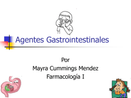 Agentes Gastrointestinales