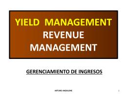 YIELD MANAGEMENT