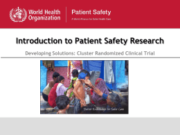 Draft Slide layout - World Health Organization