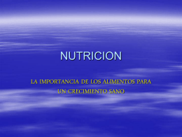 NUTRICION