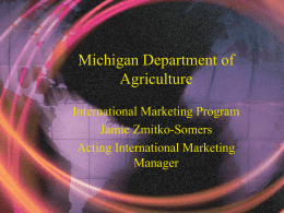 MIATCO Program and Services - Central Michigan University
