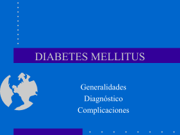 DIABETES MELLITUS - OdontoChile el sitio Web de la