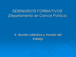 SEMINARIOS FORMATIVOS (Departamento de Ciencia …