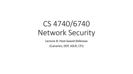 CS 4740/6740 Network Security