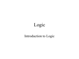 Logic - Disclaimer
