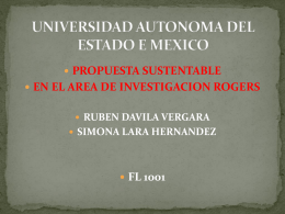 UNIVERSIDAD AUTONOMA DEL ESTADO E MEXICO