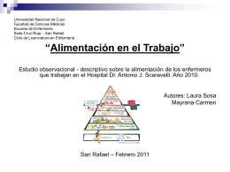 Universidad Nacional de Cuyo Facultad de Ciencias …