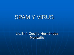 Spam y virus