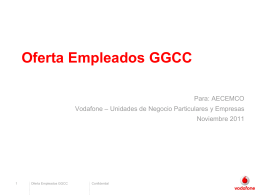 Vodafone PowerPoint template