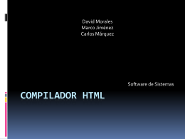 Compilador HTML