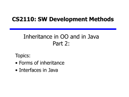 CS201: SW Development Methods Spring 2006