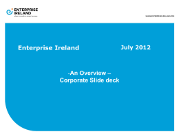 Introduction - Business Ireland
