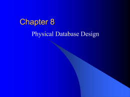 Chapter 10 of Database Application Development and …