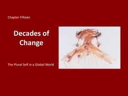 Chapter 15 Decades of Change