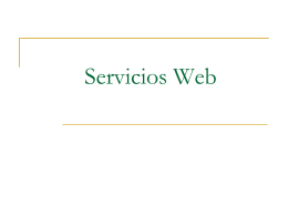 Servicios Web