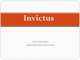 Invictus.