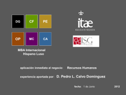 Diapositiva 1 - Itae - Escuela de Negocios