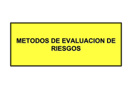 EVALUACION DE RIESGOS