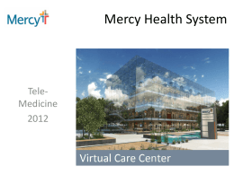 Tele-medicine and Mercy