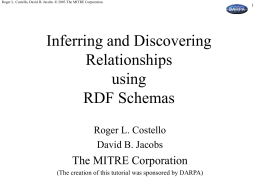 Resource Description Framework (RDF)