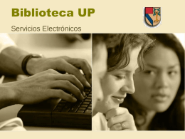 Biblioteca UP