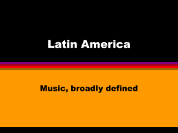 Latin America - Western Oregon University