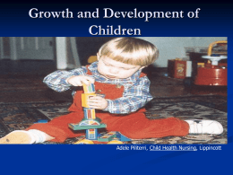 Growth and Development of Children